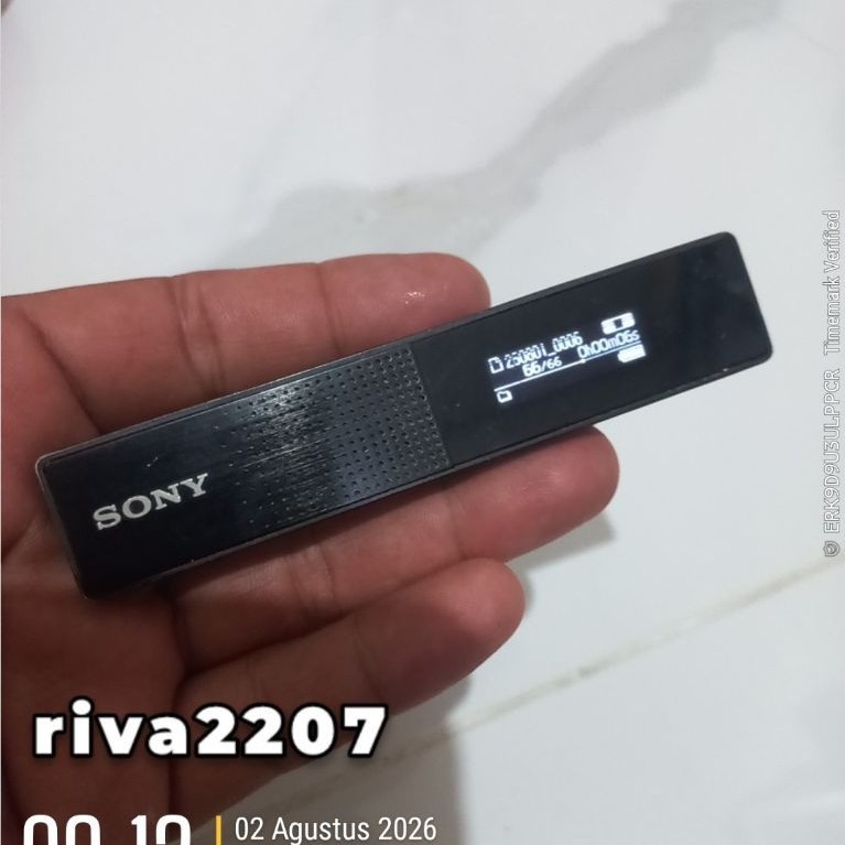 sony ICD - TX650 - IC RECORDER SONY - VOICE RECORDER - mp3 player