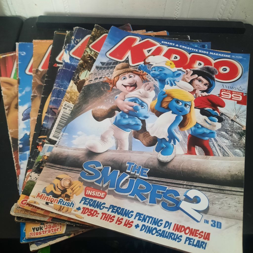 BUKU MAJALAH ANAK KIDDO RANDOM | MAJALAH ANAK