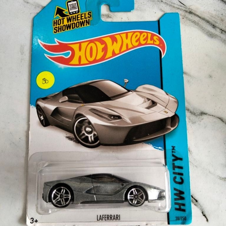 Hot Wheels LaFerrari Silver