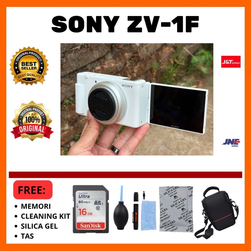 SONY ZV-1F SECOND PRODUK SIAP PAKAI