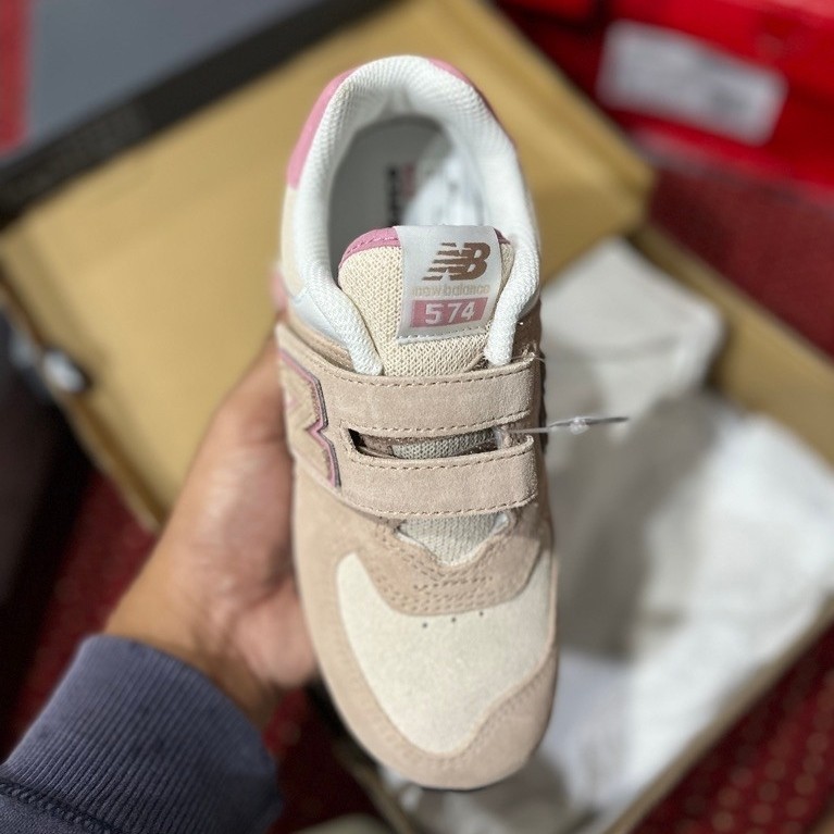SEPATU ANAK NB 574 PINK ORIGINAL BNIB RESMI MAP