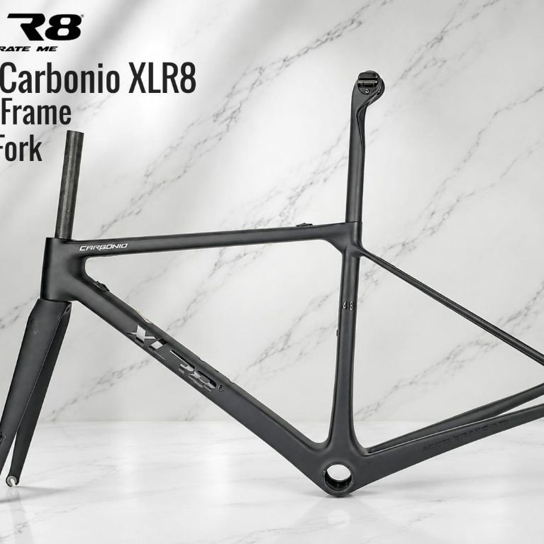Frame Fork Carbonio XLR8 carbon Road QR T800 52