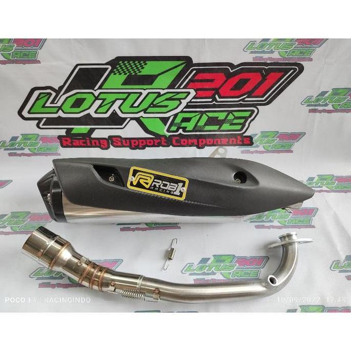 knalpot standar racing rob 1 mio m3 mio j aerox nmax lexy adv vario