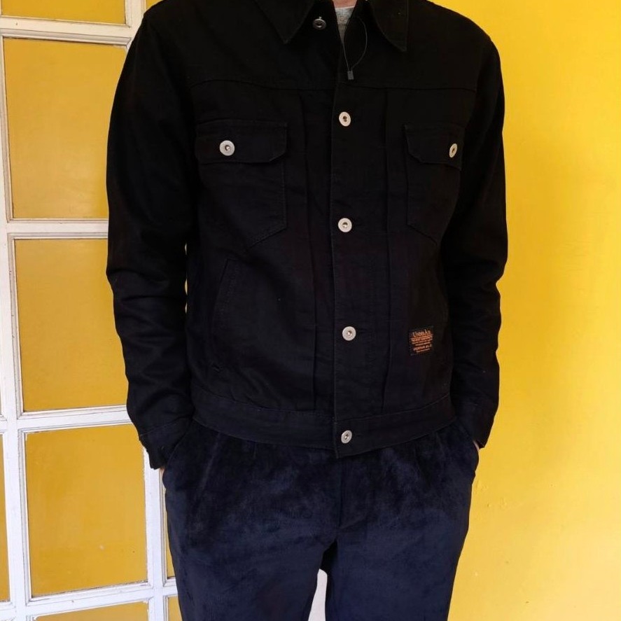 U Air Denim Jacket Type 2 Black