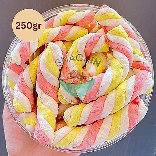 TERLARIS Marshmallow Tambang 250gr Grape Marshmallow Marshmallow Kiloan Murah Marshmallow Plain