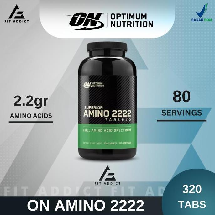 Dietaja- On Amino 2222 Isi 320 Tabs 320 Tablet Amino Optimum Nutrition 2222