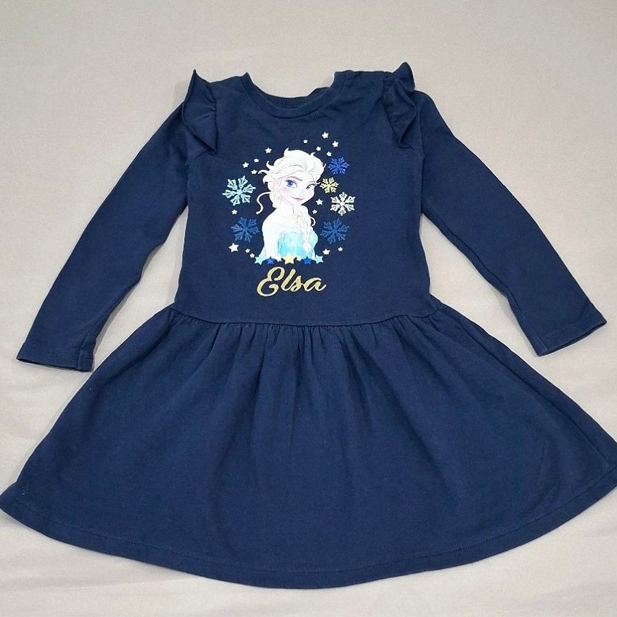 PRELOVED dress anak perempuan Disney Frozen Elsa