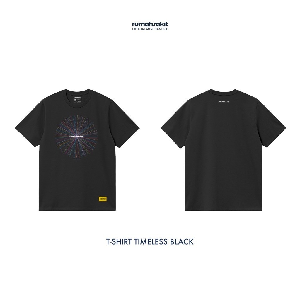 T-SHIRT RUMAHSAKIT BAND - TIMELESS BLACK - OFFICIAL MERCH