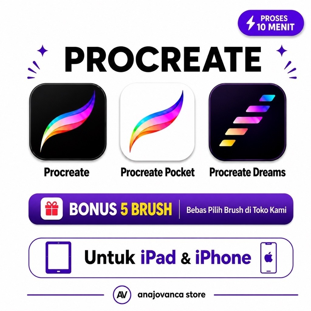 Procreate Premium | iOS Original Lifetime