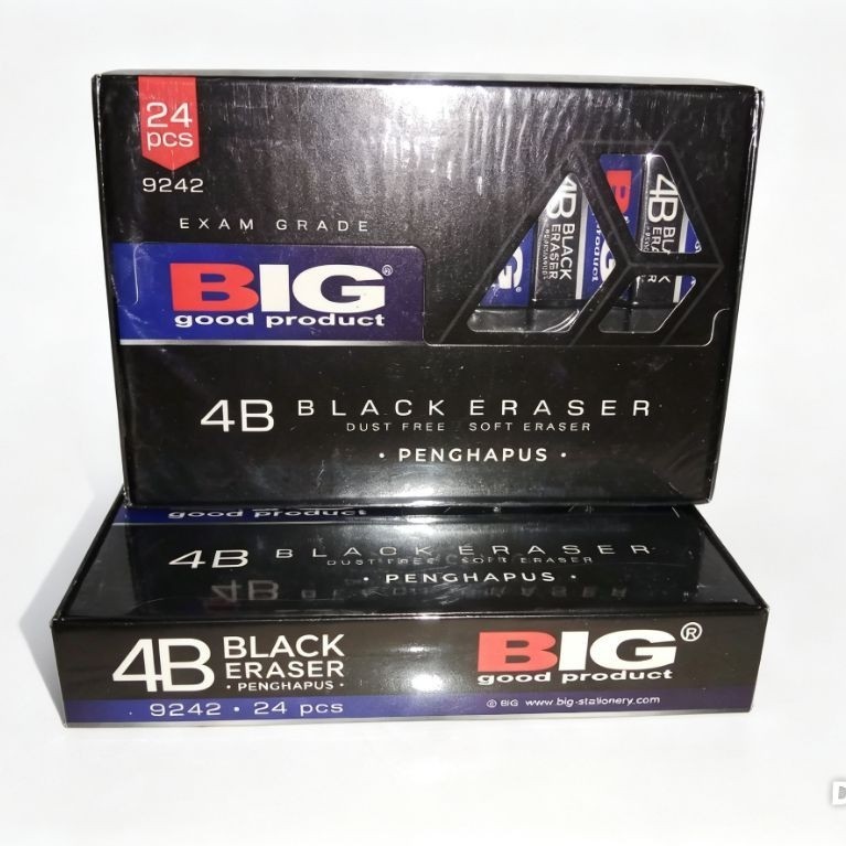 Penghapus BIG 4B Black Eraser