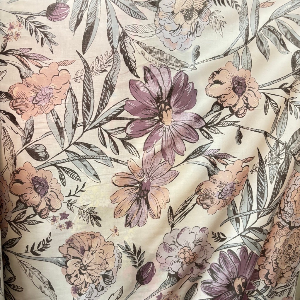 bahan katun motif ex garment
