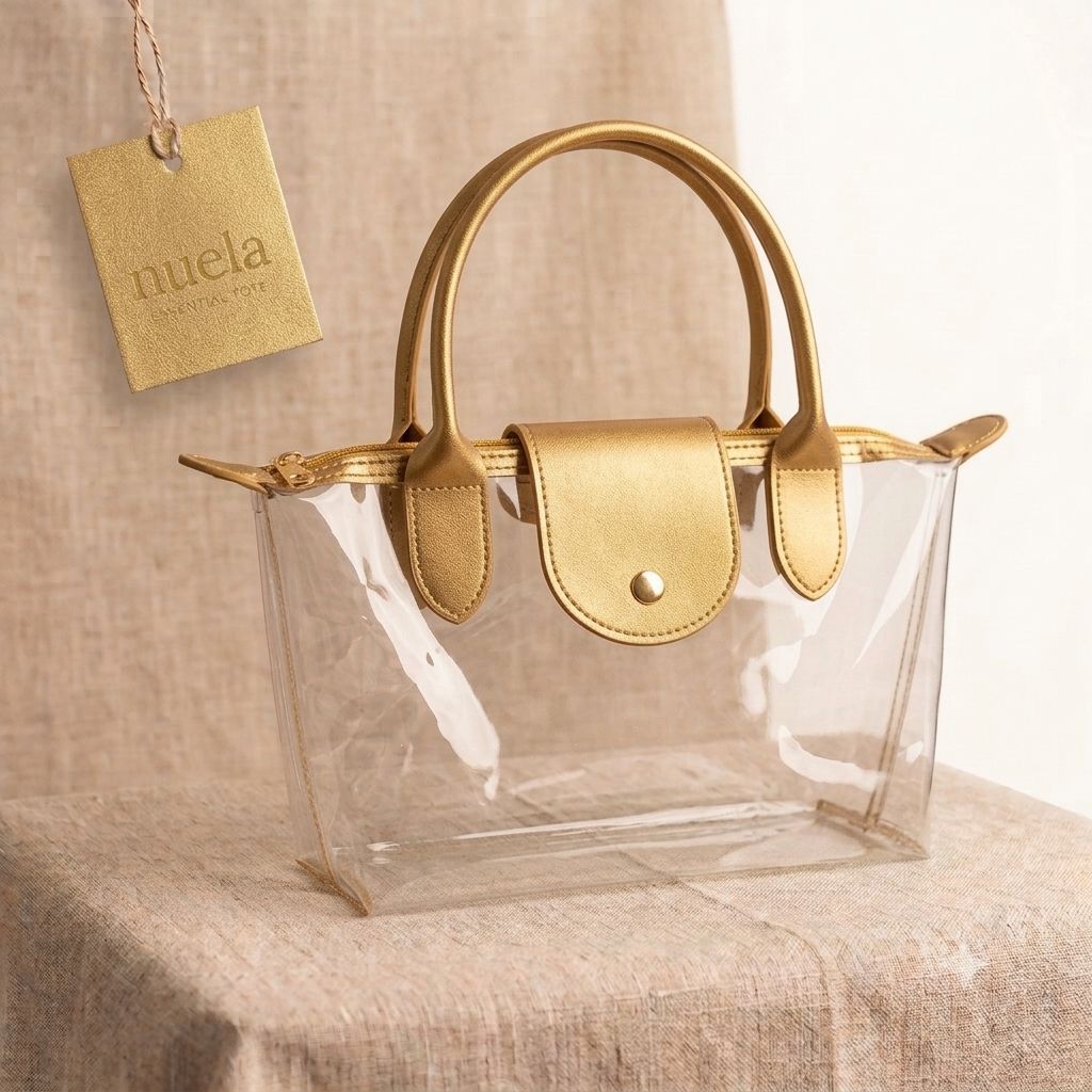 Hand bag custom / mika PVC / tas wanita / souvenir / tas hampers