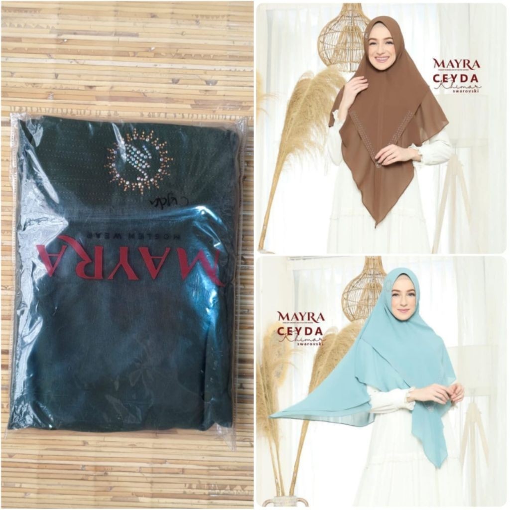 DMC | CEYDA Khimar SWARO by Mayra | HIJAB SYAR'I BY MAYRA