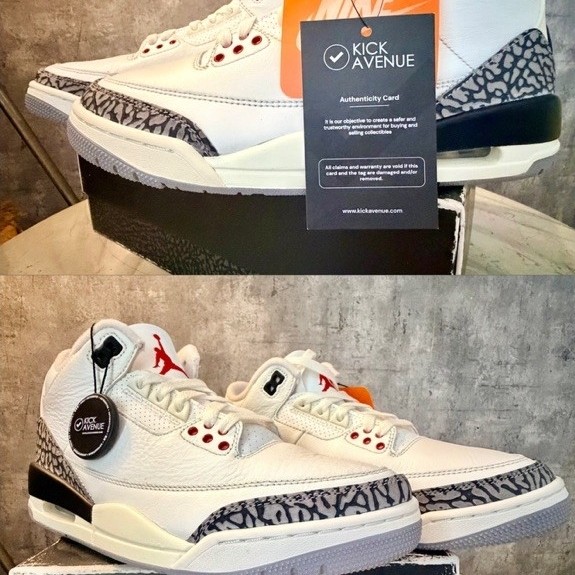 JORDAN 3 RETRO WHITE CEMENT REIMAGINED