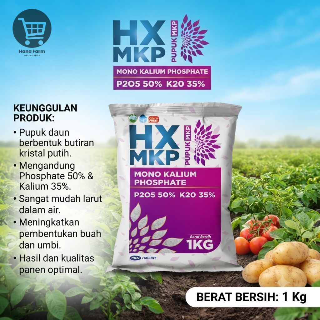 Pupuk HX MKP 1 Kg