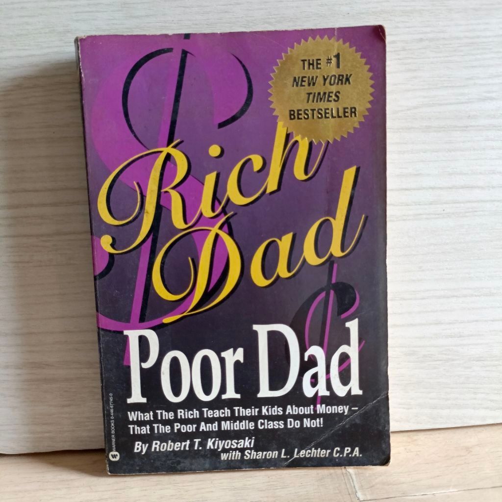Buku rich dad pood dad bahasa Inggris