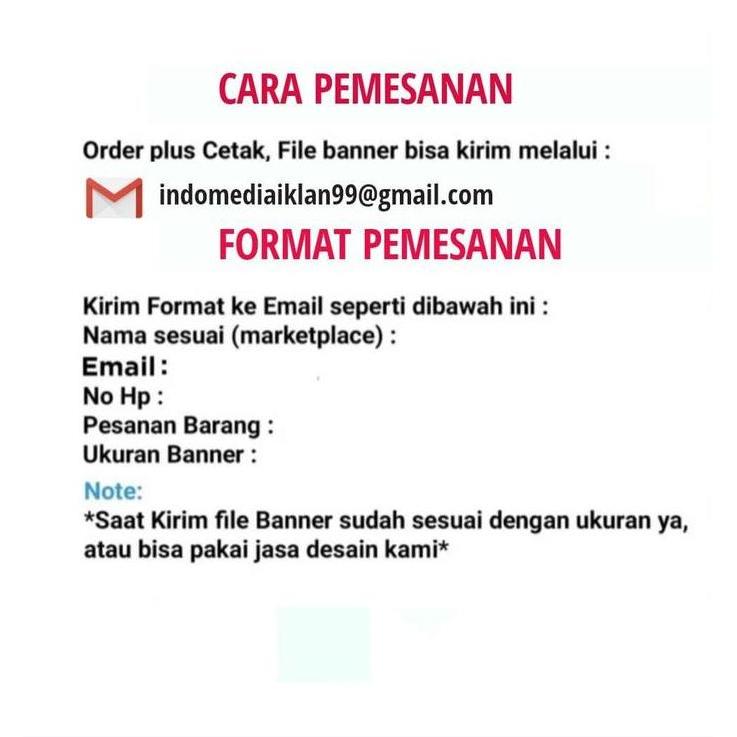 Promo x banner stand cetak / x banner Diskon
