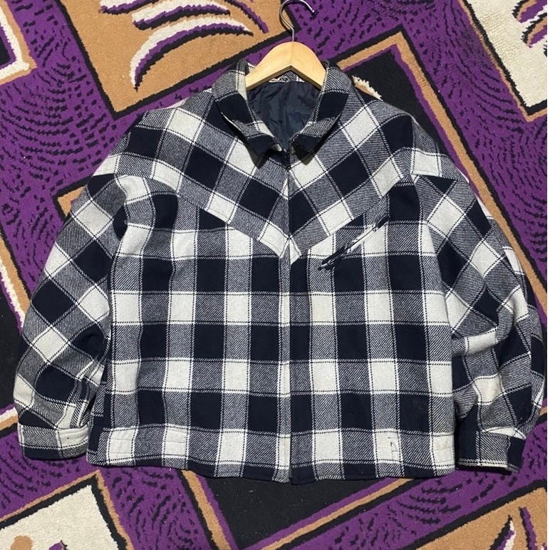 outer flannel zipper