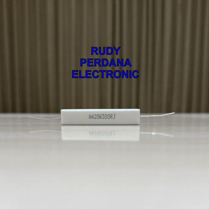 RESISTOR 20 WATT 20W 300OHM 300 OHM 300R 300 R RPE27