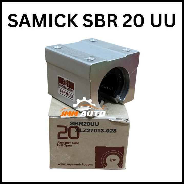 TERBARU BEARING SAMICK SBR 20 UU LINEAR BEARING / BUSHING SBR20UU SBR 20UU 