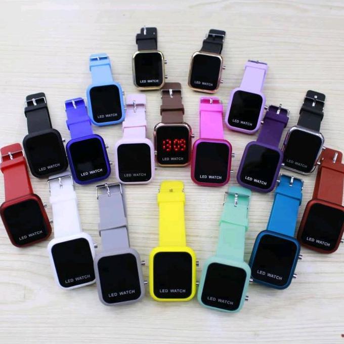 PARADOPA_GIRLS - JAM TANGAN WANITA LED DIGITAL WATCH / JAM LED WATCH WANITA / JAM TANGAN KEKINIAN LE