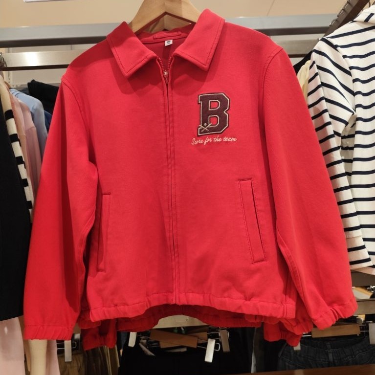 Jaket Work Jersey Anak Uniqlo (Unisex)
