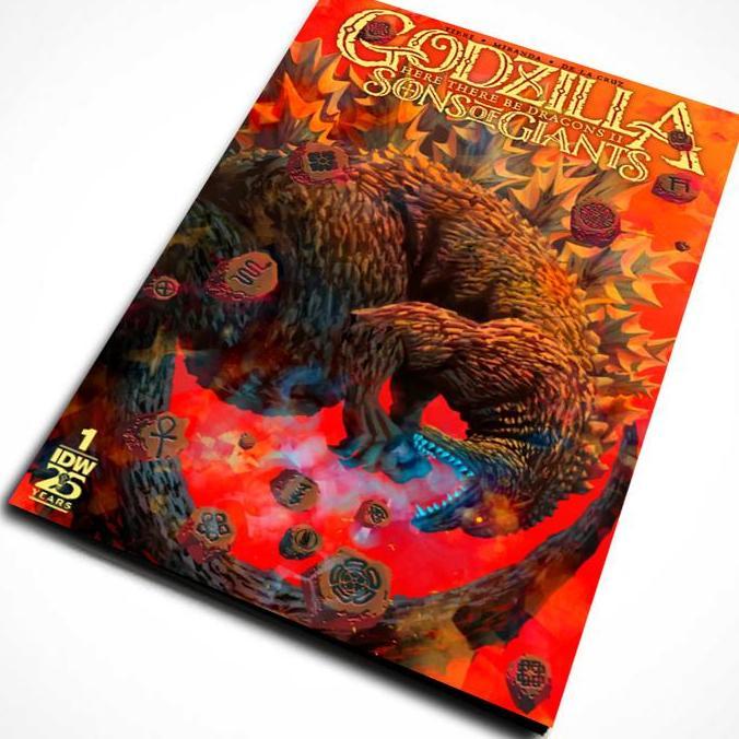 KOMIK GODZILLA HERE THERE BE DRAGON 1-5 FBBOOK
