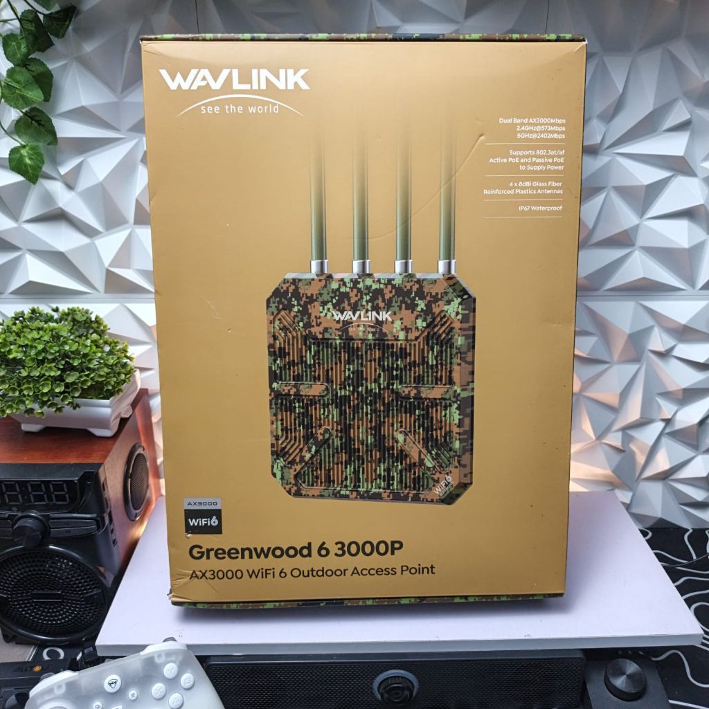 Wavlink Greenwood 6 3000P AX3000 WiFi 6 Outdoor Access Point / Router - Like New (Ex Review)