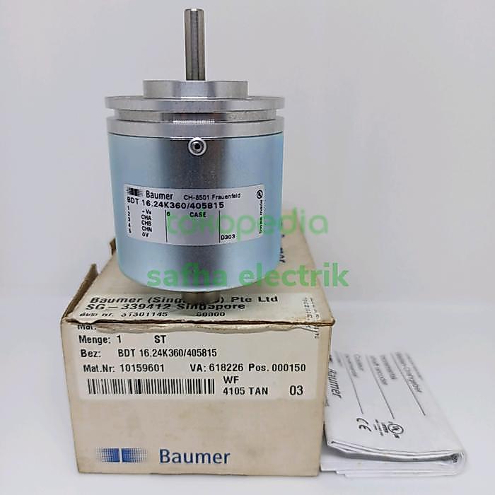 BAUMER BDT 16.24K360/405815 INCREMENTAL ENCODER