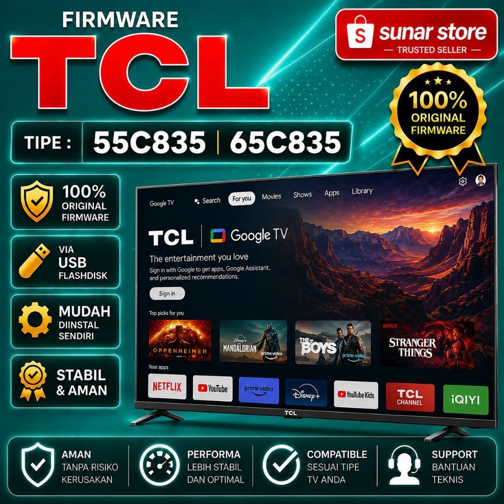 FIRMWARE TV TCL 55C835 65C835