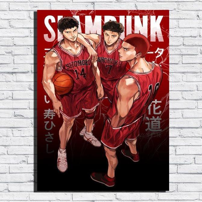 POSTER HIASAN DINDING ANIME SLAM DUNK FBBOOK