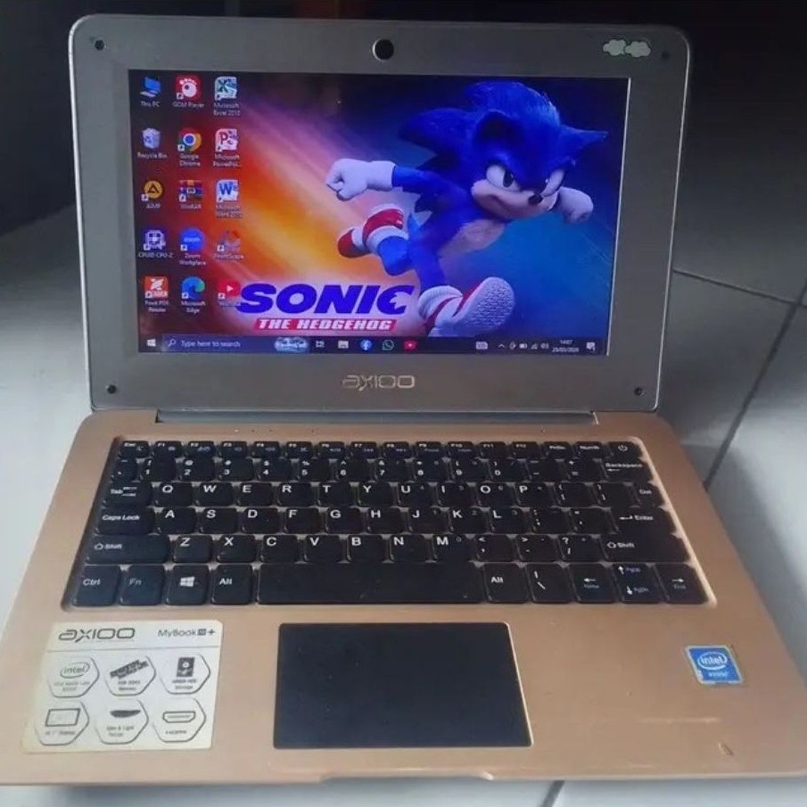 laptop Notebook axioo mybook 10 bagus ok