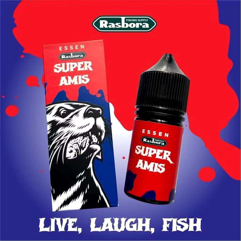 ESSEN RASBORA 30 ml UNTUK MICRO FISHING,IKAN MAS,LELE,BAWAL,PATIN,NILA DAN IKAN AIR TAWAR LAINNYA HA