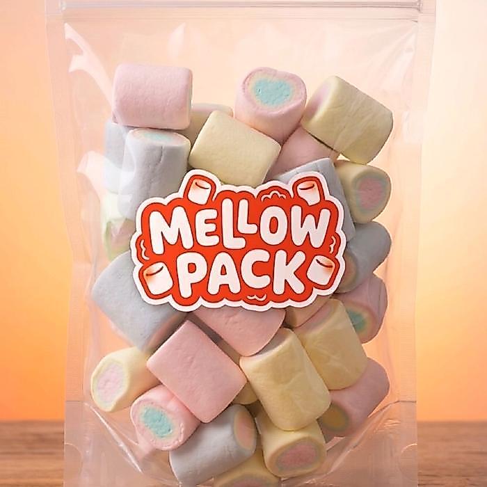TERLARIS Marshmallow Plain Rainbow ukuran besar