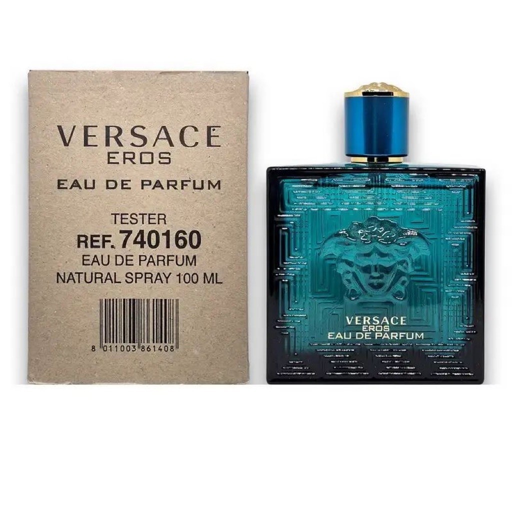 parfum versace eros eau de parfum tester preloved 95% original