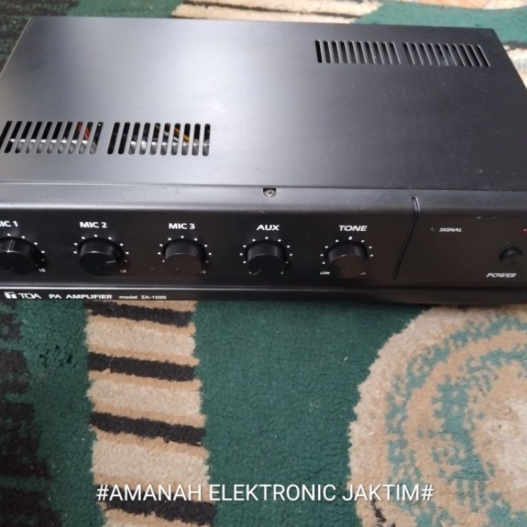 Amplifier TOA ZA 1025/25Watt Bekas Seperti Baru