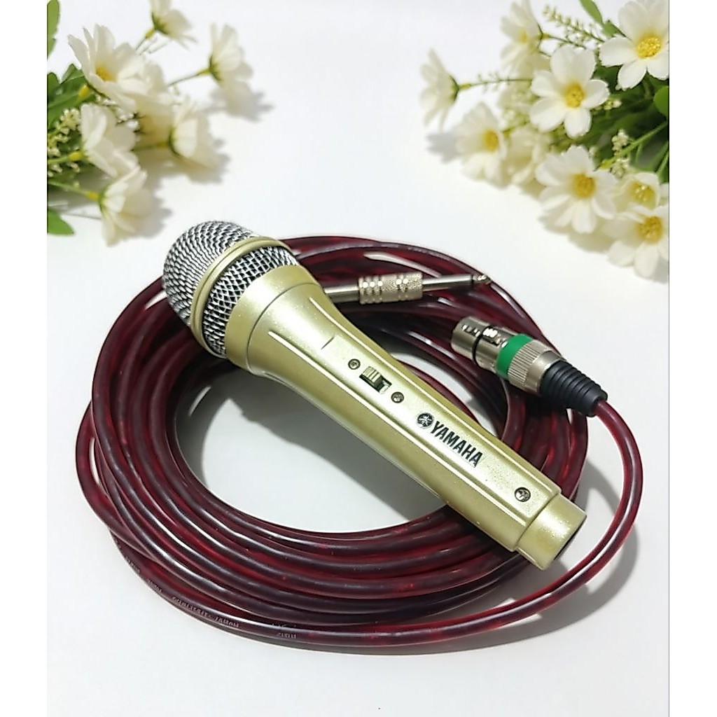 microphone kabel panjang 10 meter suara berkualitas jernih peka ngebas siap buat vokalis di panggung