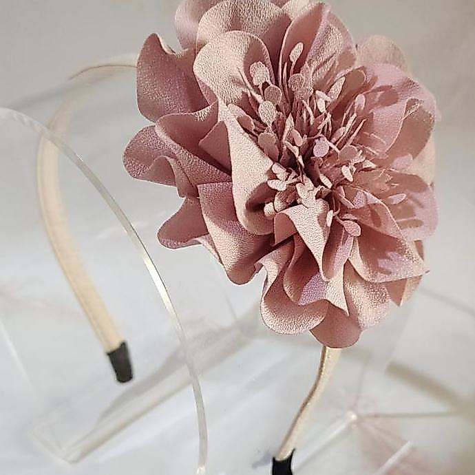 Bando Bunga Besar Bando Anak Flower Crown Mahkota Bunga Bandana Bayi WSD