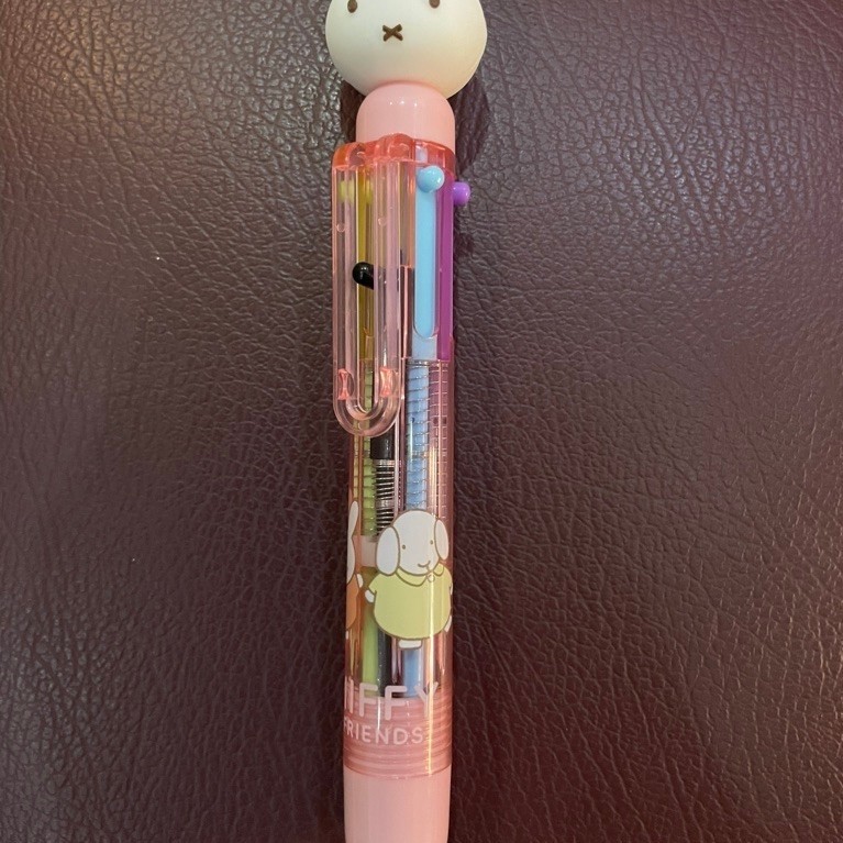 Pen 6 warna warni miffy