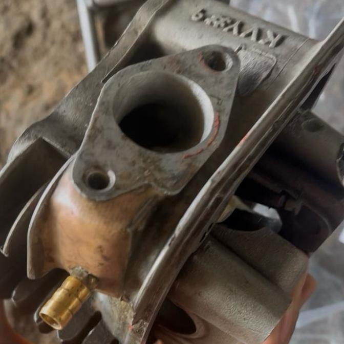 Block head beat karbu orinal 130cc sudah ada jalur oc siap di pake race/harian