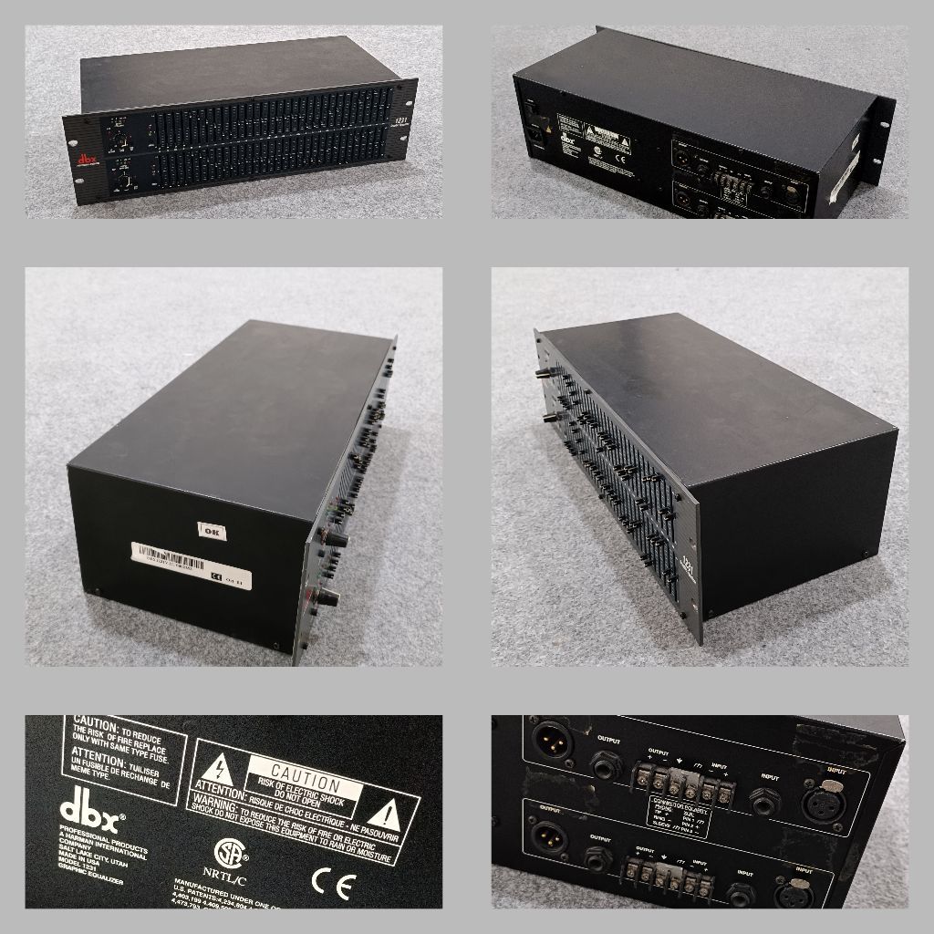 DBX 1321 Graphics Equalizer Original USA Prelove