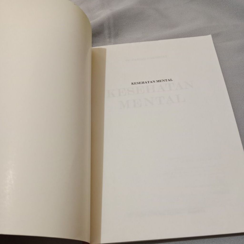 Buku kesehatan mental karya Dr. zakiah daradjat