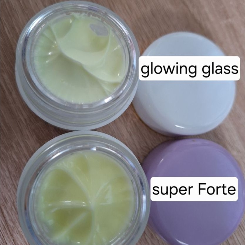 NC CREAM SUPER WHITENING GLOWING GLASS