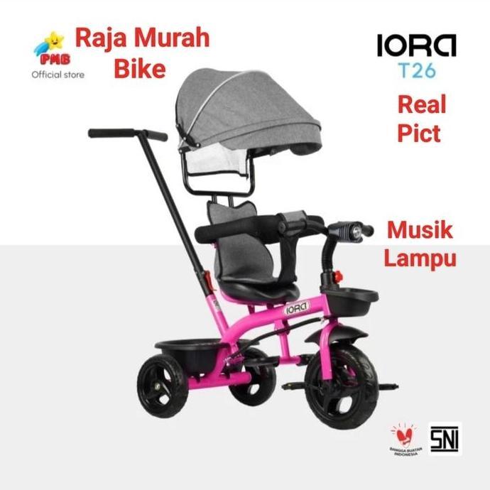 Sepeda Anak Roda Tiga Iora T26 Sepeda Roda Tiga Iora T26 Roda 3 Iora