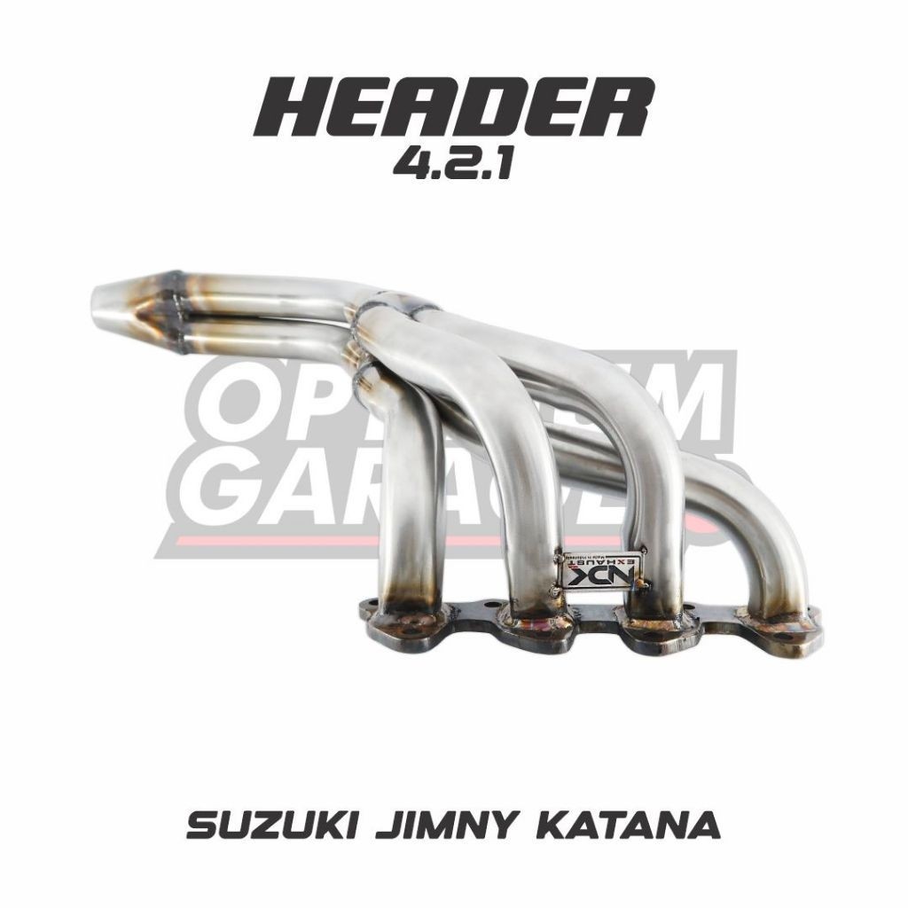 FULL SISTEM KNALPOT MOBIL SUZUKI JIMNY KATANA SUARA BASS KERING MUFLER NDK EXHAUST DK-03V3 RESONATOR