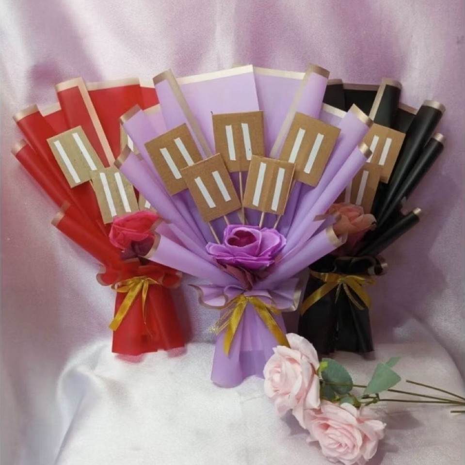 kerangka buket snack/roko buket wisuda/hari guru ready satu hari isi 10 slot