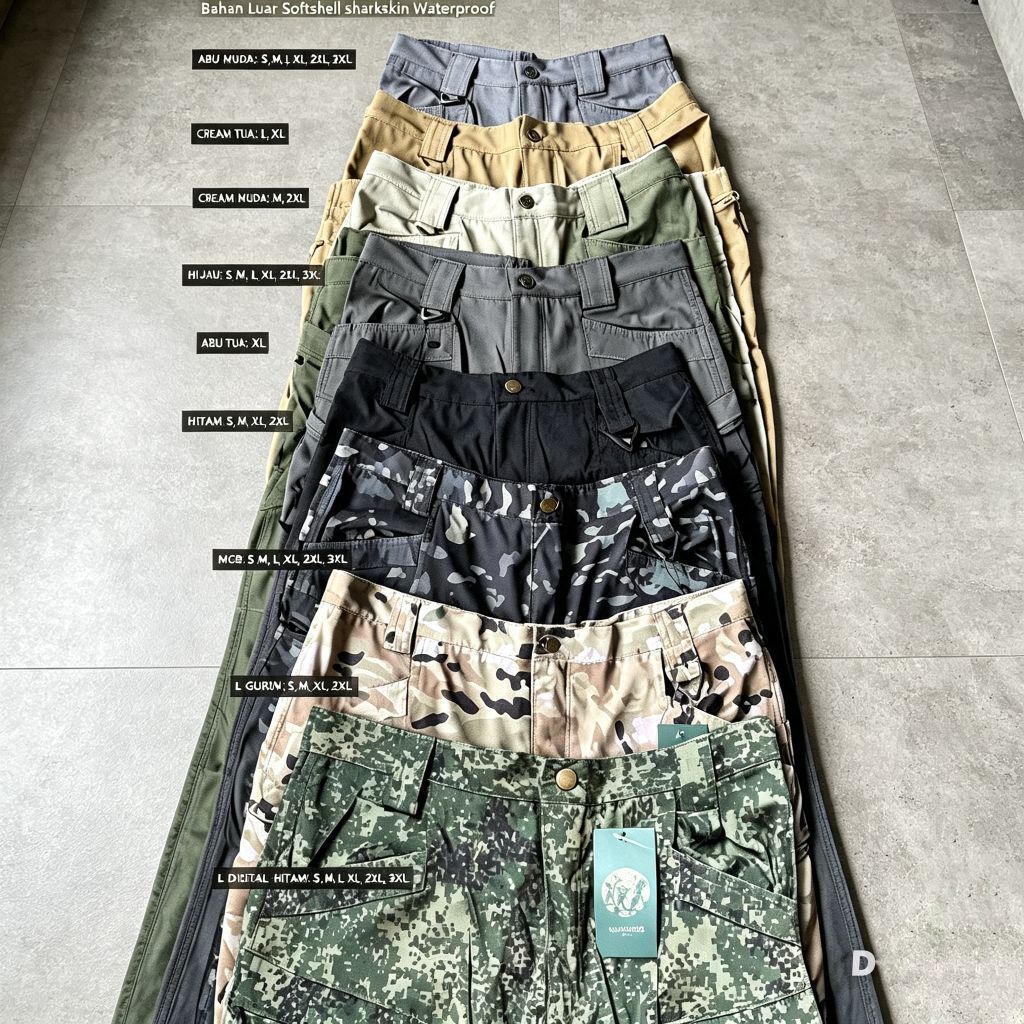 Celana Tactical TAD Adem / Celana Tactical TNI/Polri / Celana Tactical Paspampres