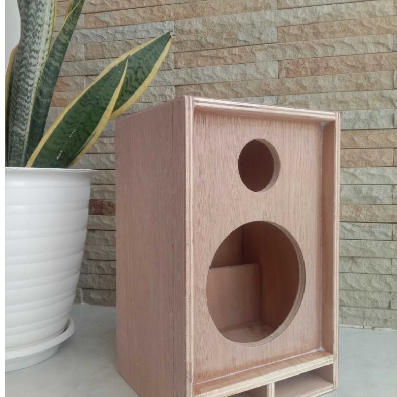 Box Speaker 6 inch Single + Lubang Tweeter 3 inch