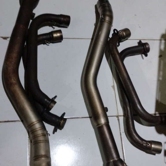 header pipa knalpot racing proliner Yamaha R25 original