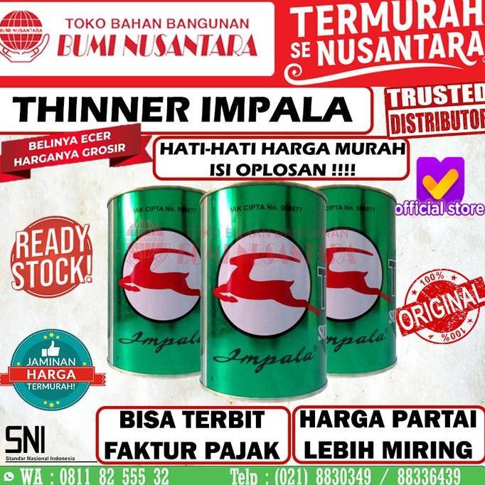 Handal- New- Thinner Impala 1 Liter Tiner Impala 1 Liter